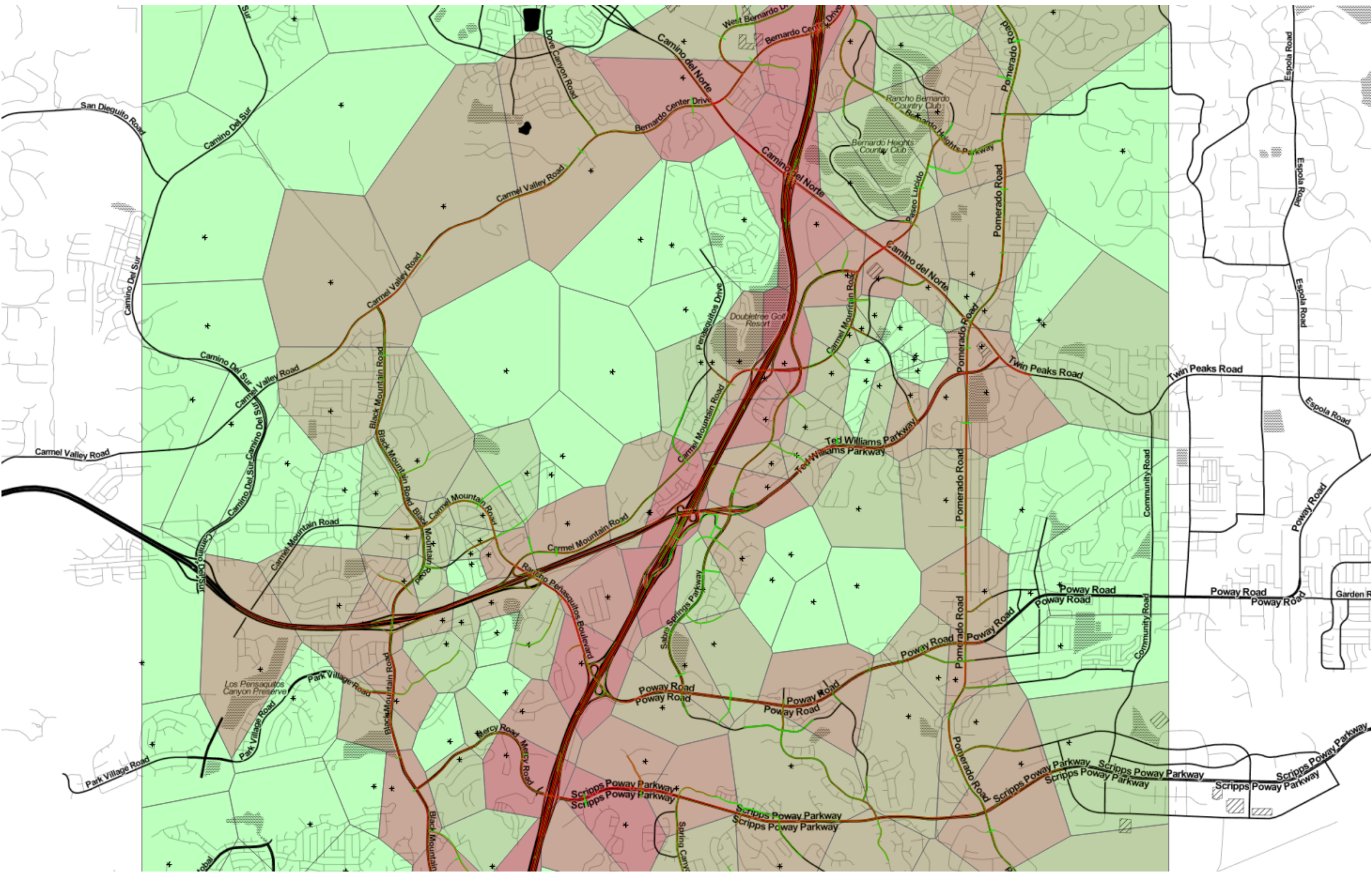 Link Density Inference from Cellular Infrastructure