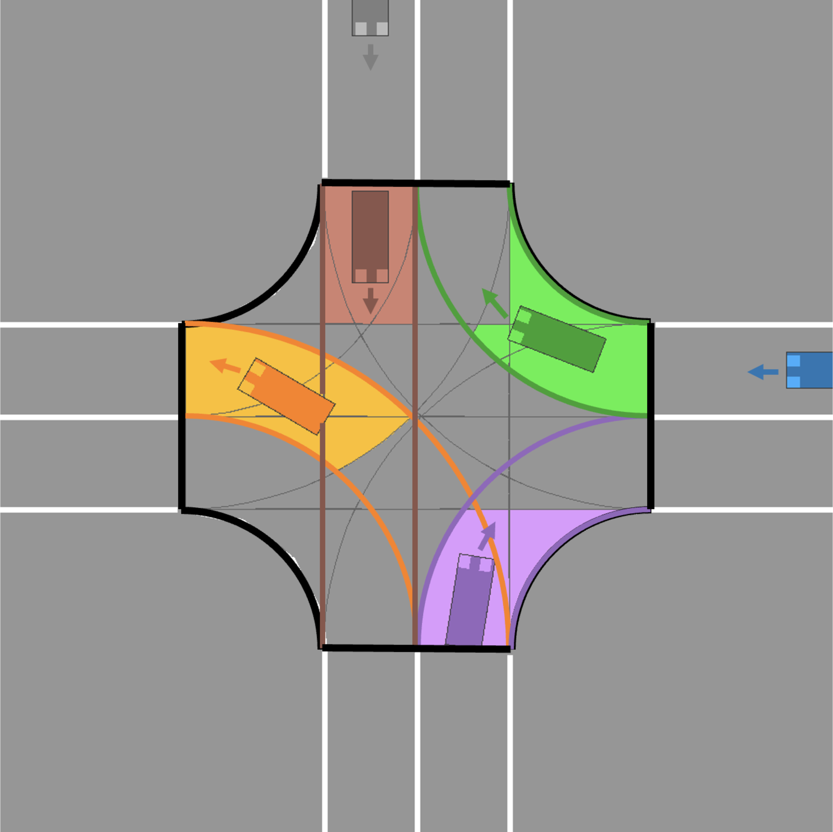 Multi-Agent Scheduling of Intersection Crossings for Cooperative Autonomous Driving