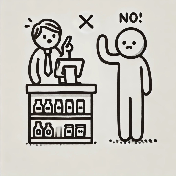 The Nah Bandit: Modeling User Non-Compliance in Recommendation Systems